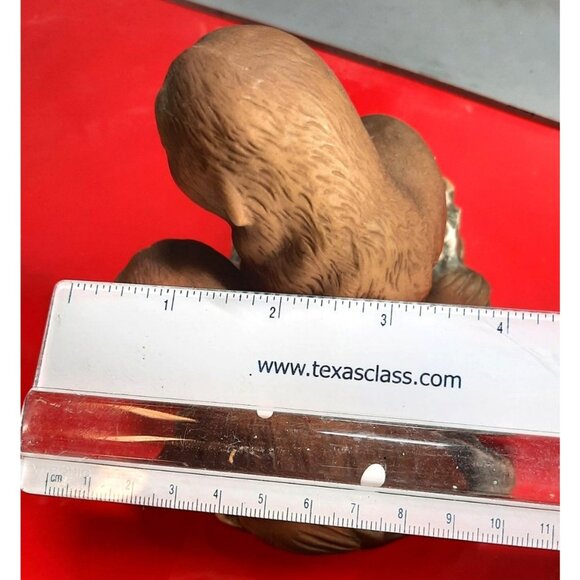 Vintage 1981 Homco Masterpiece Hand-Painted Porcelain‎ Sea Otters Figurine - Picture 15 of 16